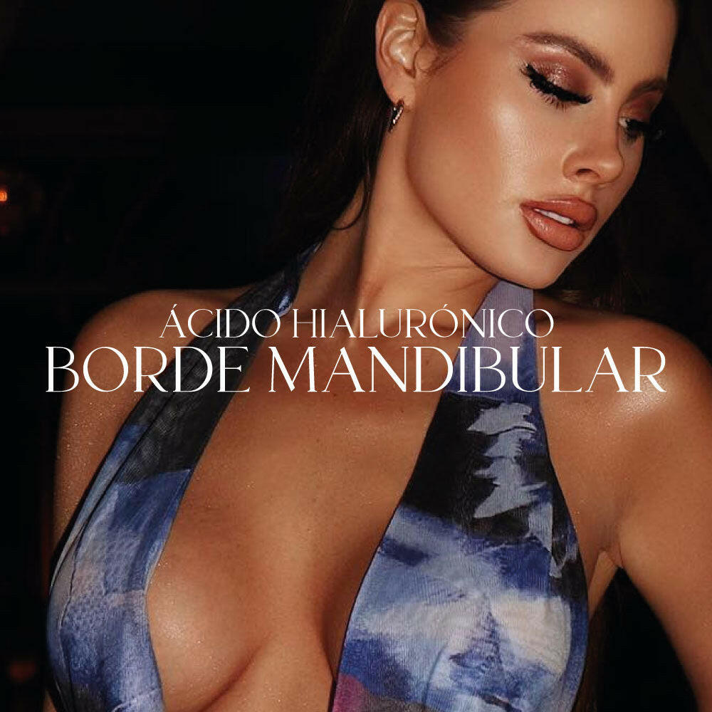 ÁCIDO HIALURÓNICO  BORDE MANDIBULAR